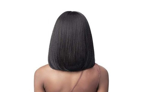 Elegant Short Bob Wig Naturally Hairline 4x4 HD Lace Closure