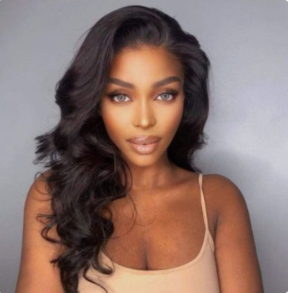 Silky Short Loose Wave 5x5 Lace Closure Bob Wig