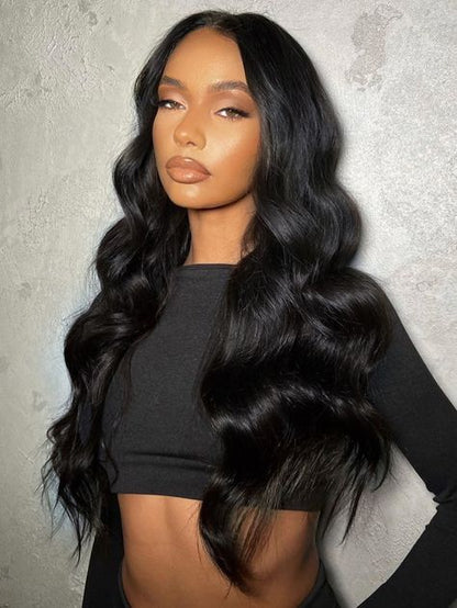 Natural Black Loose Wave 13x4 HD Lace Human Hair