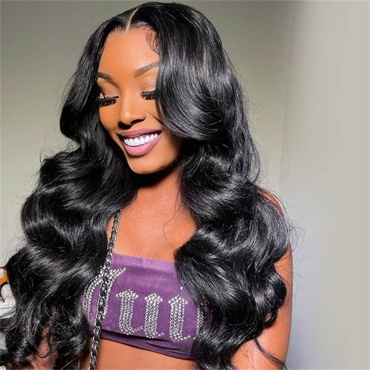 Natural Black Loose Wave 13x4 HD Lace Human Hair