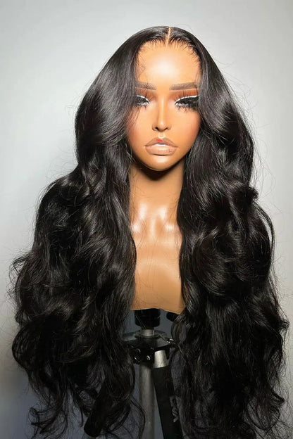 Natural Black Loose Wave 13x4 HD Lace Human Hair