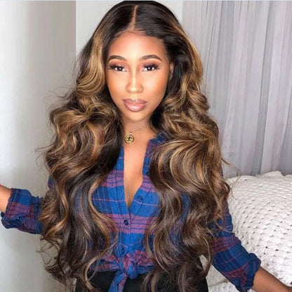 Stunning Highlight Loose Body Wave Undetectable HD Lace Closure