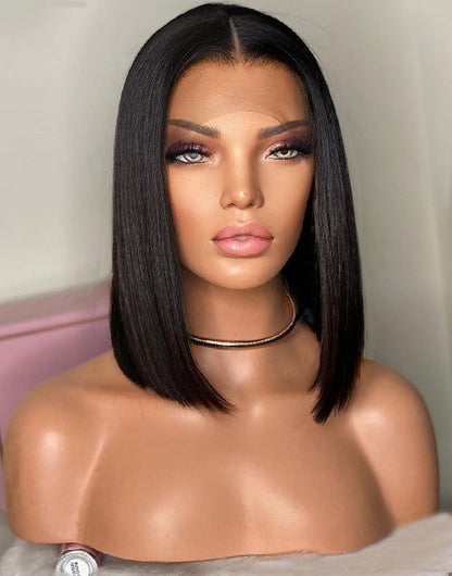 Straight 5x5 HD Lace Bob Wig