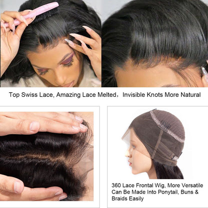 Silky Straight 360 Skin Melt HD Lace