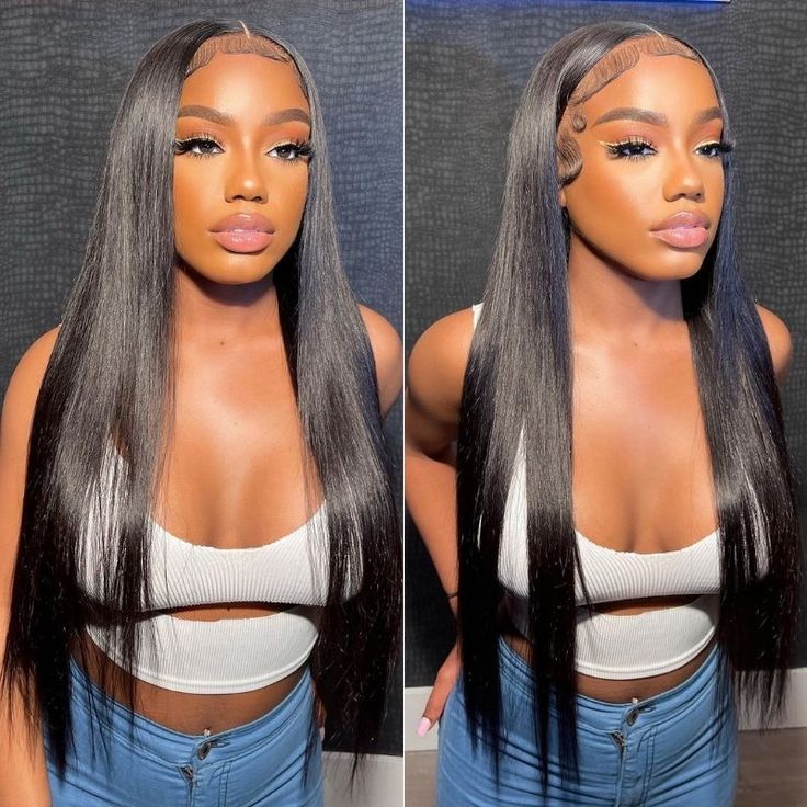 Straight 4x4 HD Lace Front Closure Human Hair Wig