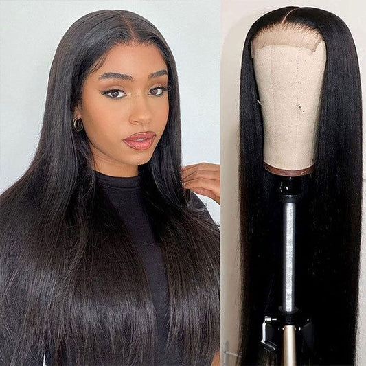 Straight 4x4 HD Lace Front Closure Human Hair Wig