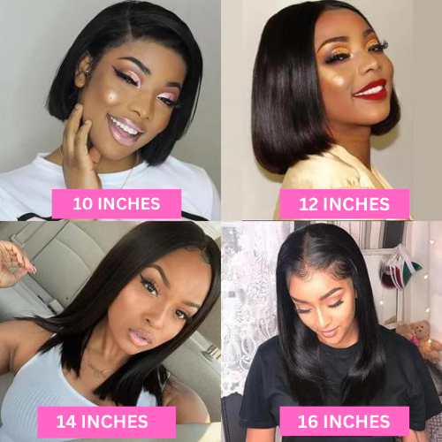 Straight Bob Wig Undetectable HD Lace Glueless