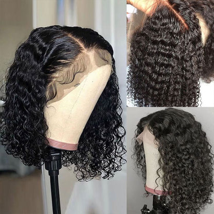 Water Wave Bob Wig Wear and Go Glueless Lace