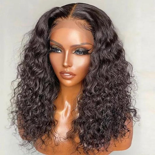 Water Wave Bob Wig Wear and Go Glueless Lace