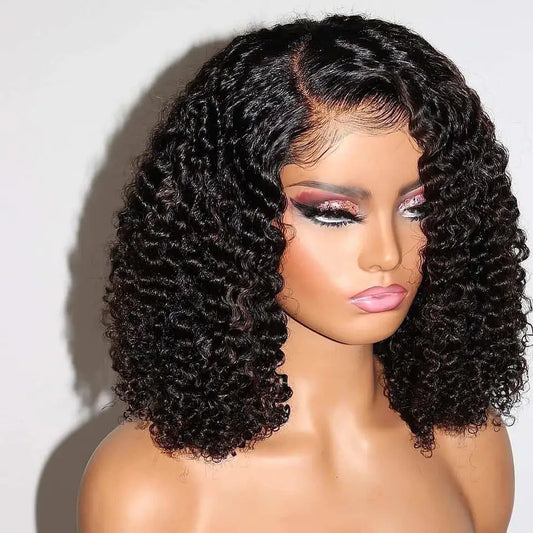 Deep Wave Bob Wig Undetectable HD Lace