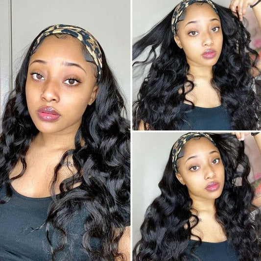 Loose Wave Headband Wig Glueless