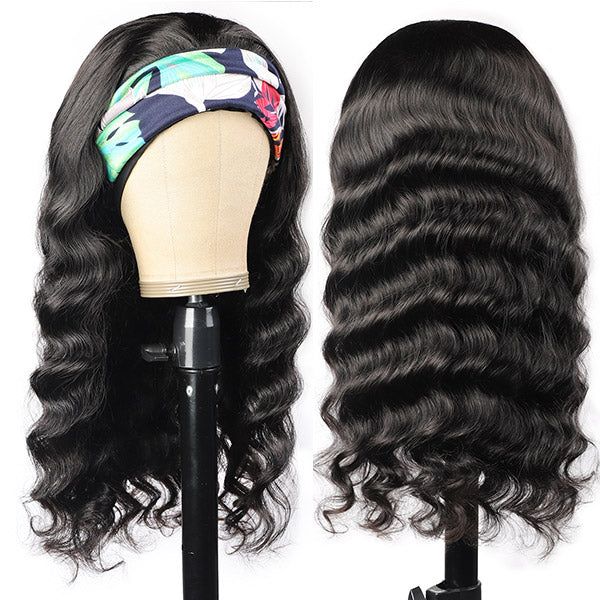 Loose Wave Headband Wig Glueless