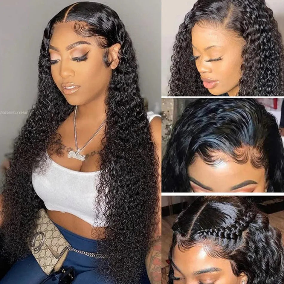 Deep Wave HD Human Lace Wig