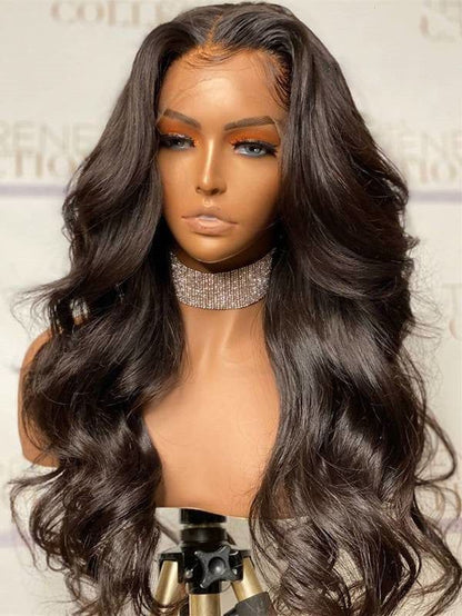 Transparent HD Lace Body Wave Raw Indian Hair