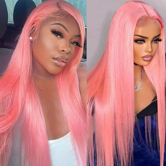 Light Pink 13x6 Skin Melt HD Lace Wig Color