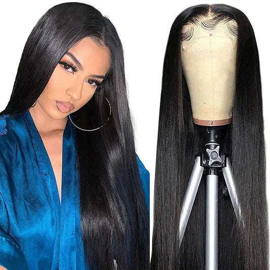 Straight 100% Virgin HD Full Lace Front Human Hair Wig